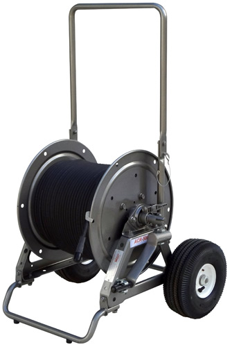 SIPS-ACR Auxiliary Cable Reel with crank handle stowed